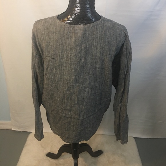 Marc + Ware Linen Shirt Size M - Picture 4 of 5